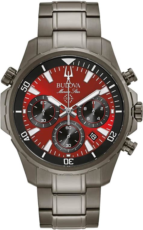 Amazon Bulova Marine Star Series B Reloj Cron Grafo De Cuarzo