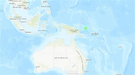 Un Terremoto De 7 5 Grados Sacudió A Papúa Nueva Guinea Infobae