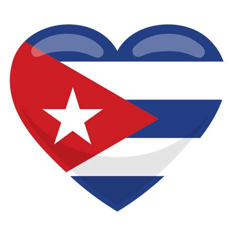 Cuba Heart Flag Png And Svg Design For T Shirts