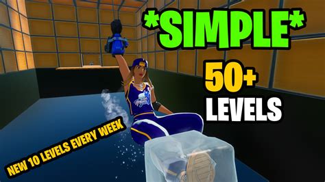 50 Simple Parkour 🏆💯 3958 0235 2633 By Gmaps Fortnite Creative Map