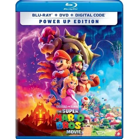 THE SUPER MARIO Bros Movie Blu Ray Dvd Digitale NUOVO SIGILLATO