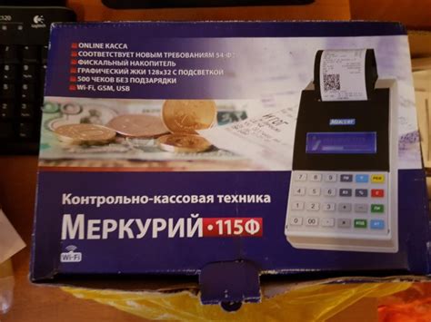 Онлайн касса Меркурий 115Ф плюс кассовая лента – купить в Угличе, цена ...
