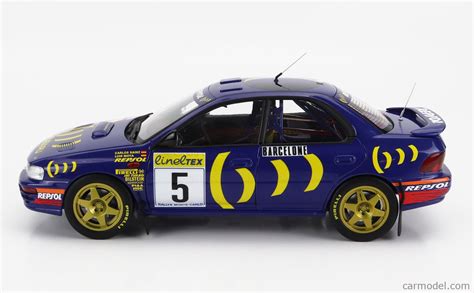 KYOSHO 08962B Scale 1 18 SUBARU IMPREZA 555 REPSOL N 5 WINNER RALLY