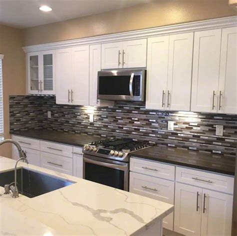 Granite Countertops And Matching Backsplash Countertops Ideas