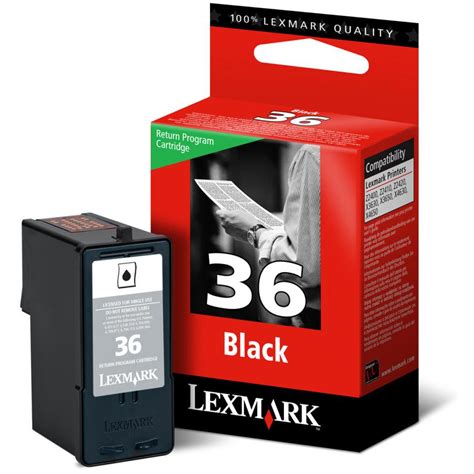 Original Lexmark 36 Black Ink Cartridge (18C2130E) - Lexmark Z2420 ink - Lexmark Z - Lexmark Ink ...