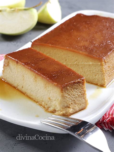 Flan De Manzanas Receta De DIVINA COCINA