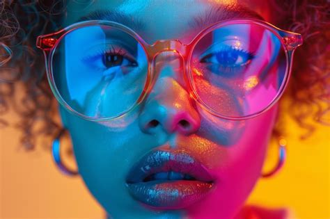 Premium Photo Retro Fashion Accessories In Retrowave Vibrant Colors