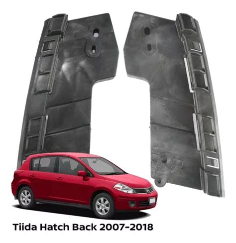 Soportes Inferiores Fascia Del Tiida Hatch Back 2011 Orig Cuotas Sin