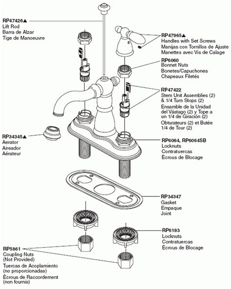 Bathroom Sink Faucet Parts Diagram | Reviewmotors.co