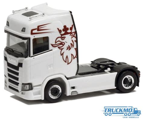 Herpa Scania Cs Hd V Mit Greif Wei Truckmo Lkw