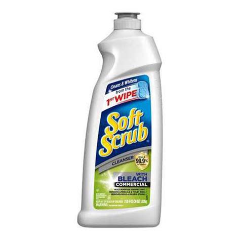 Schilling Supply Soft Scrub Cleanser W Bleach 36oz 6 Cs