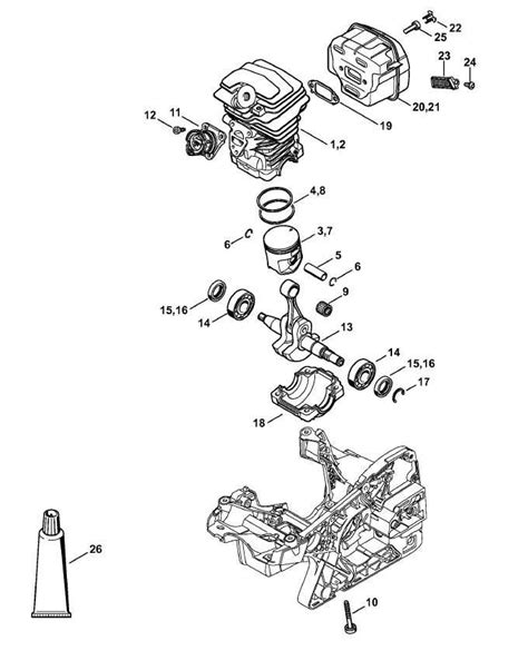 Exploring The Stihl Ms Chainsaw Parts Diagram