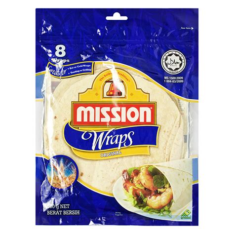 Mission Wraps Original 360g X 10 Globalfoodproduct