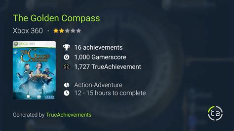 The Golden Compass Achievements Trueachievements