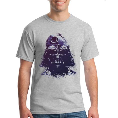 Darth Vader Star Wars Serigraphy T Shirt Print 2017 Summer Mens