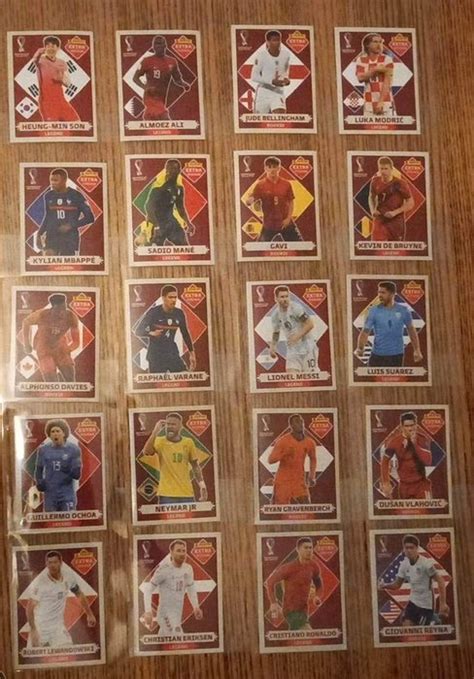 Panini Wc Qatar Extra Stickers Base Set Catawiki