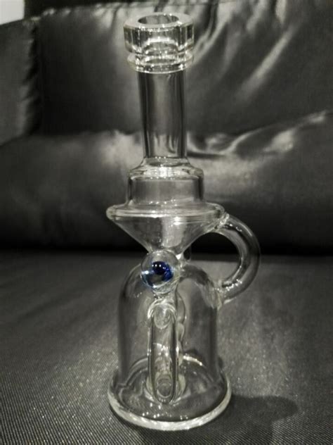 2021 Glass Bong Water Pipe Cyclone Recycling Tornado Percolator Dab Rigs Oil Rigs Pipes Beaker