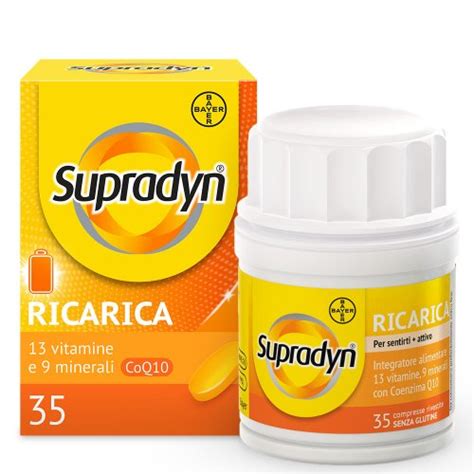 Supradyn Ricarica Integratore Alimentare Multivitaminico Con Vitamine