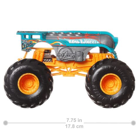 Hot Wheels Monster Trucks Oversized Monster Truck In 1 24 Scale FYJ83 Shopee Malaysia