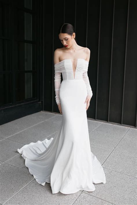 Mccartney By Tara Latour Fit And Flare Wedding Dress Wedding Gowns