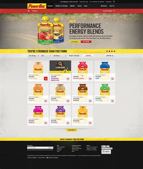 PowerBar on Behance