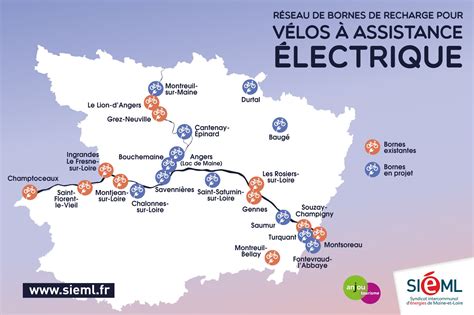 Le réseau de bornes de recharge pour vélos électriques