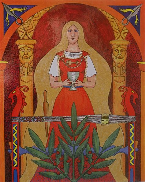 sif goddess  kinship mitologia nordica cartomancia amuletos