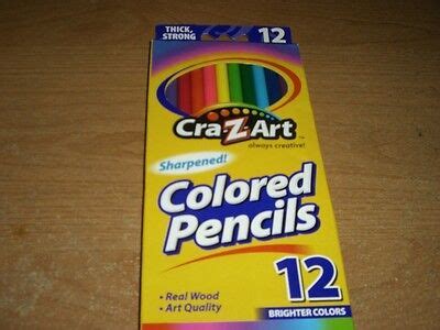 CRA-Z-ART COLORED PENCILS -12 | eBay