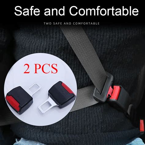 Pc Creative Black Car Seat Belt Clip Extender