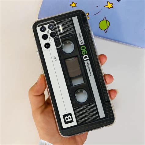 Чехол для Oppo Reno 5 Lite,CPH2205,прозрачный модный корпус с милым ...
