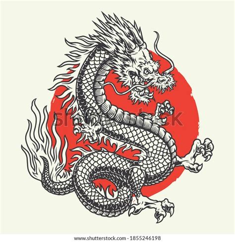 How To Draw A Japanese Dragon Step By Step Drawing Guide By