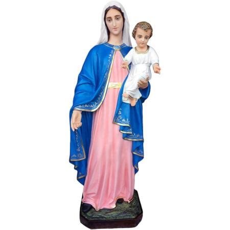 Madonna Con Bambino Cm Sollazzo Maranatha Arredi Liturgici