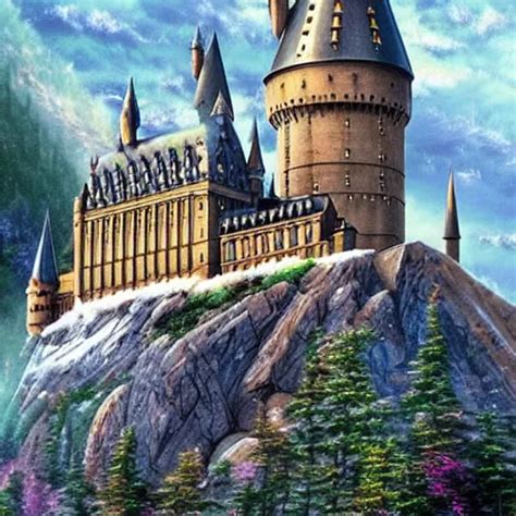 Hogwarts In The Style Of Thomas Kinkade Stable Diffusion OpenArt