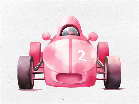 Race Car Clipart Pink Race Car Clipart Girl Racing Clipart R