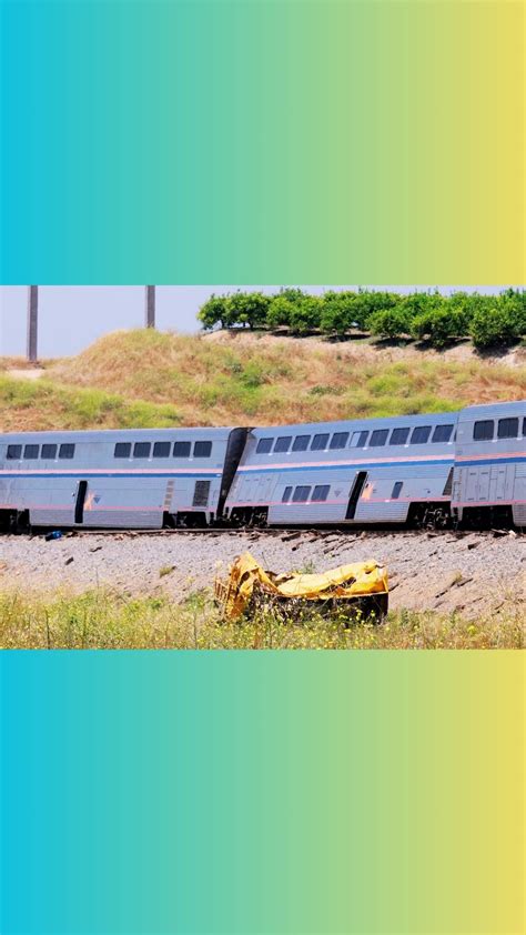 Us Amtrak Train With Passengers Derails After Hitting Truck On