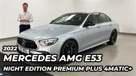 Mercedes Amg E Night Edition Premium Plus Matic Youtube