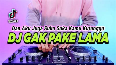 Dj Gak Pake Lama Dan Aku Juga Suka Suka Kamu Kutunggu Remix Full Bass