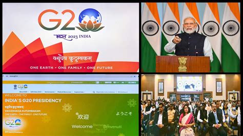 Pm Modi Unveils Logo Theme Website Of G Presidency The Hindu