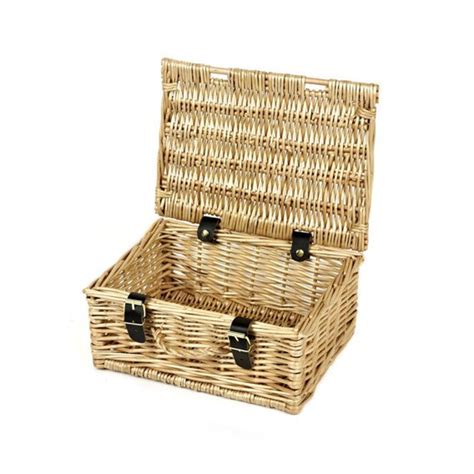 Small Picnic Hamper Rustic Empty Picnic Hamper Fill With Etsy De