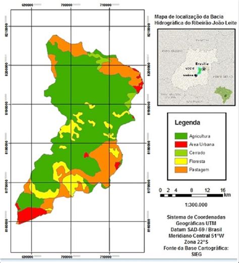 Mapa De Uso Do Solo E Cobertura Vegetal Natural Download Scientific Diagram