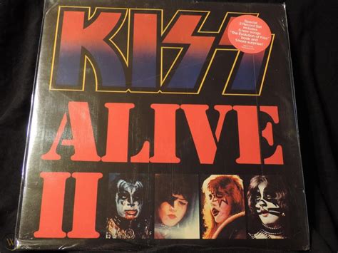 Kiss Alive Ii Original Sealed Misprint Lp Super Rare Sealed