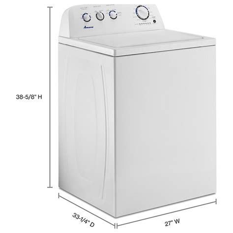 Amana Large Capacity Top Load Washer With High Efficiency Agitator Nfm