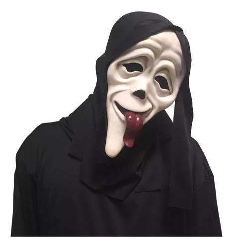 Scream Scary Movie Mascara Ghostface Cosplay 04 Color Blanco