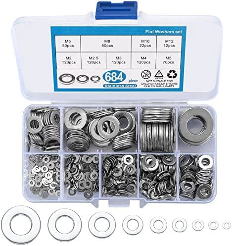 Merriway BH00910 70 Pcs Workshop Assortment Of Penny Repair Mudguard