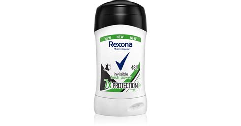 Rexona Invisible Fresh Power Anti Transpirant Solide Effet H Notino Be