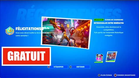 R Compenses Gratuites Sprinteuse Renegate Sur Fortnite Youtube