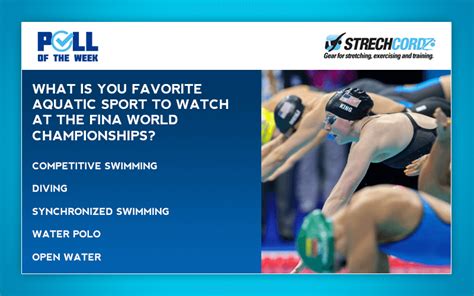 Swim Poll Of The Week What Was Your Favorite Aquatic Sport To Watch At The Fina World