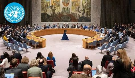 Consejo De Seguridad De La Onu Aprob Propuesta De Estados Unidos Para