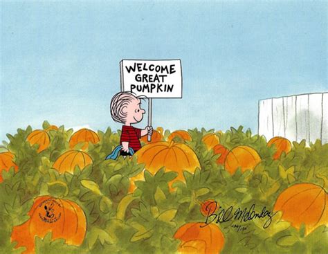 PEANUTS the Great Pumpkin Linus Limited Edition of 150 Animation Cel ...
