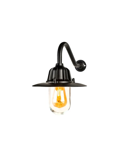 Coughtrie Swan Neck Outdoor Ip Wall Light Various Finishes